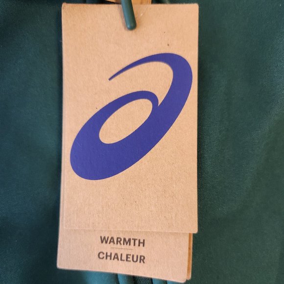 ASICS Hooded Softshell Jacket Womens Small Green - Picture 4 of 6